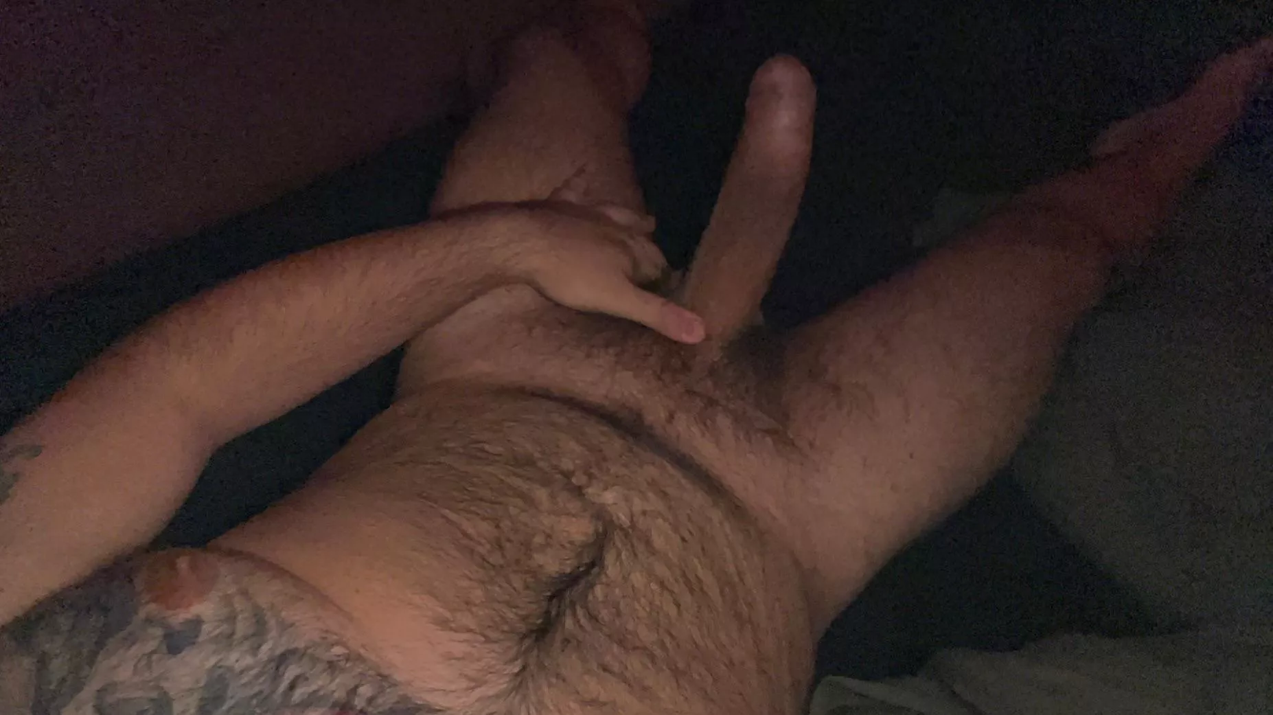 Does seeing my thick uncut cock make you horny? 😏 posted by h0rny_4_d0pamin3