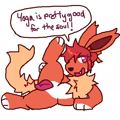 [F] Yoga is good for the soul (feralmunchies) posted by TulinLover