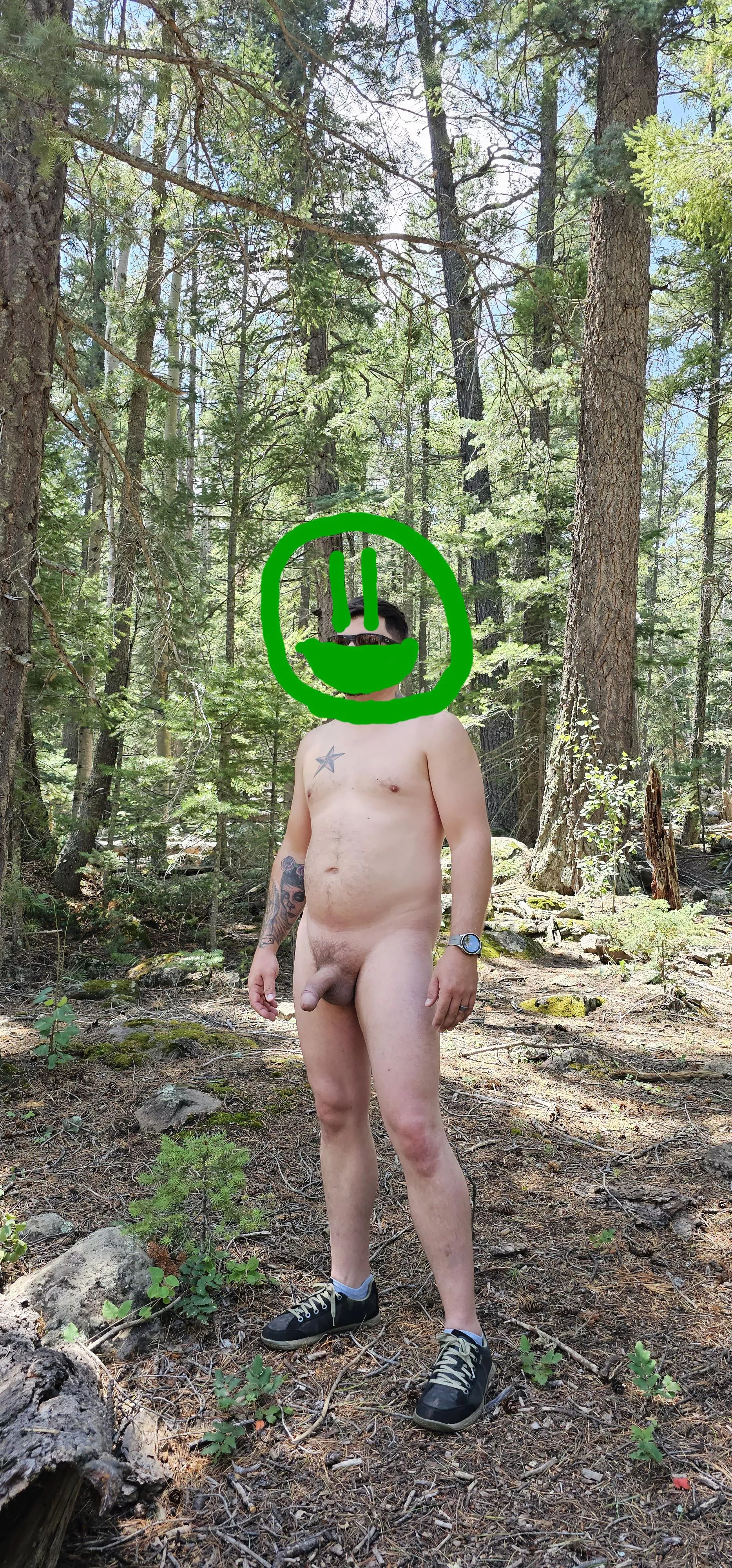 Favorite thing to do! Kinda sad I didn't undress sooner. Kinda wanted to get caught by the girl I passed. Still wanna feel that rush of being 