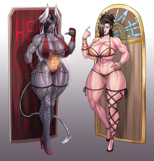 Hell or Heaven? [Artist: kongman99] by ComaOfSouls