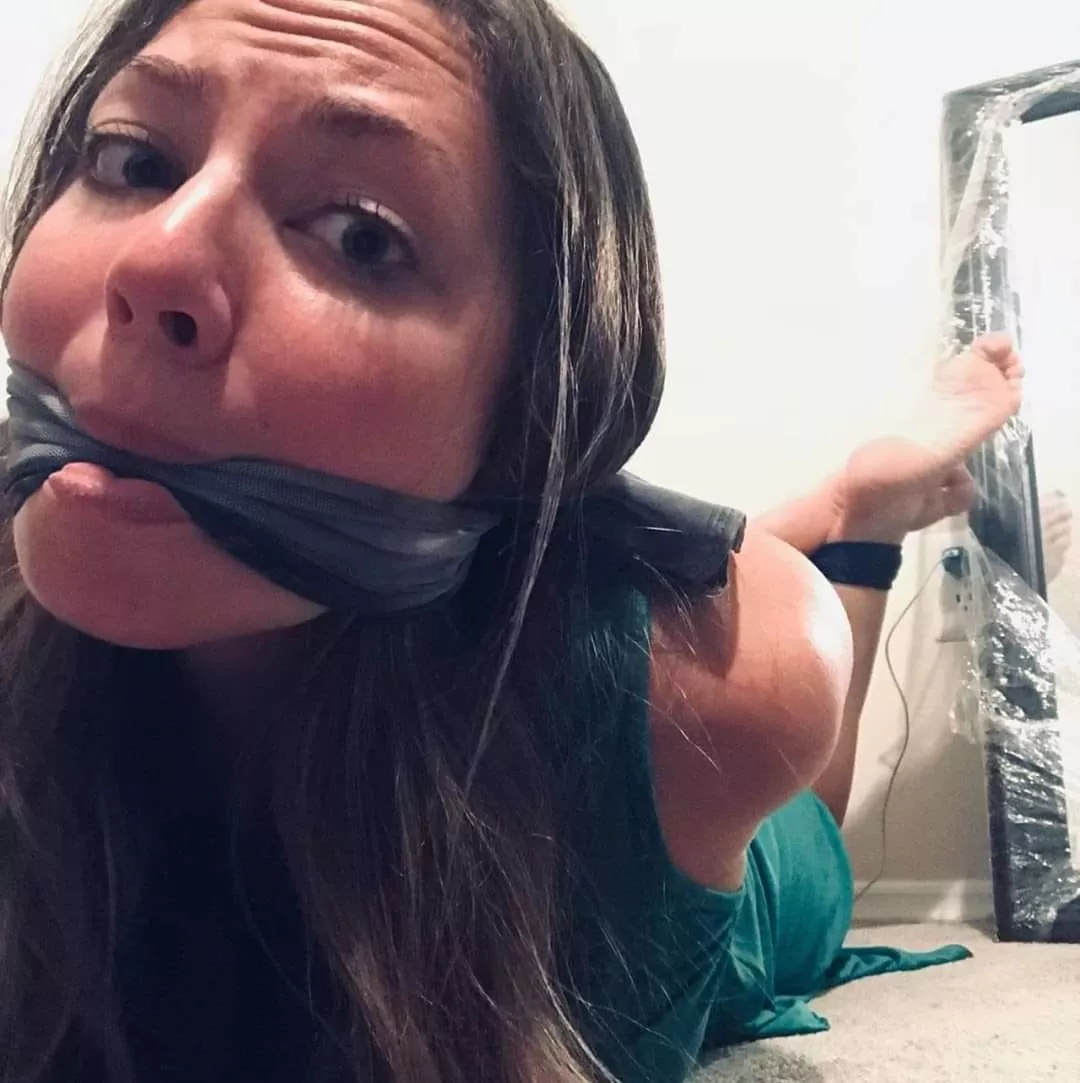 Hogtie, Nice Gag, Love the View of the Feet posted by Comfortable-Egg1572