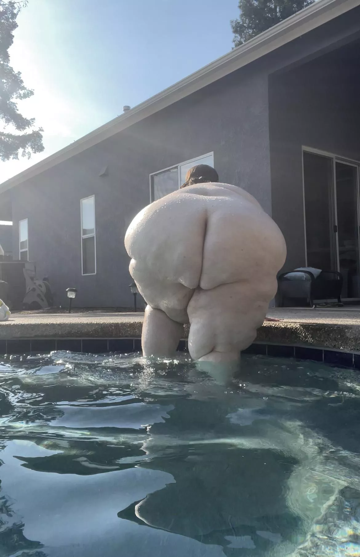 Is my ass wide enough yet? 🥰😜😈 posted by CreamStuffedBaby