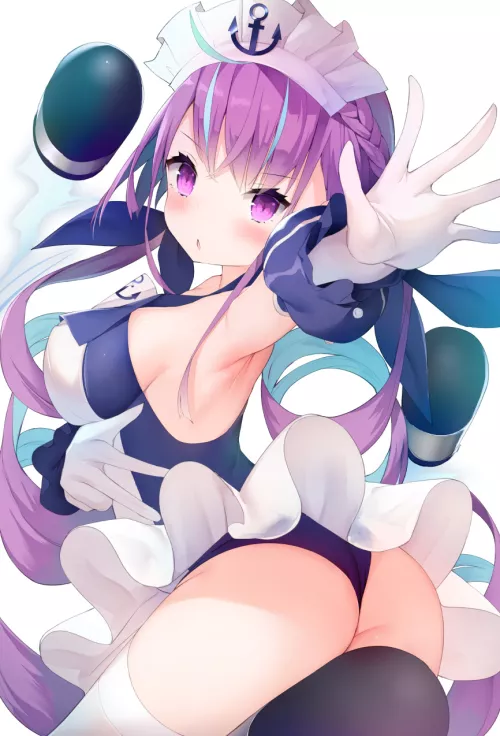 Minato Aqua (cisyo) [Hololive] by TheRoySez