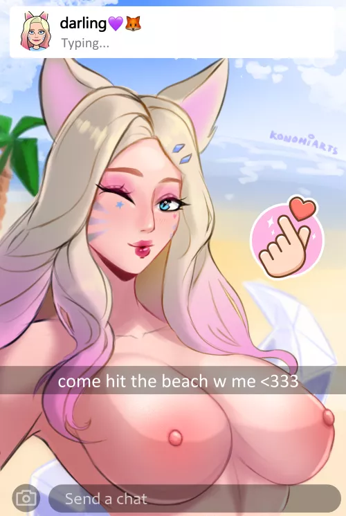 [OC] Ahri invited you (konomiarts) by dog2465