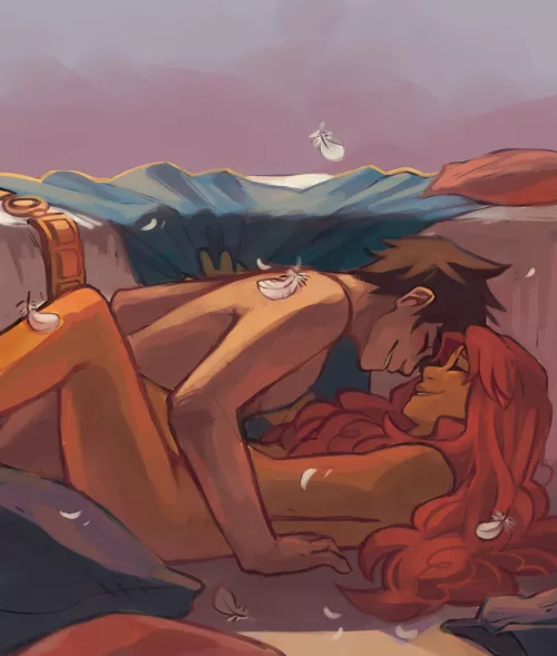 Robin and Starfire. (dardraws) by Diligent_Dealer_6697