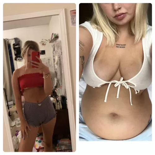 Skinny to chubby 😘 by wispy_girlwa