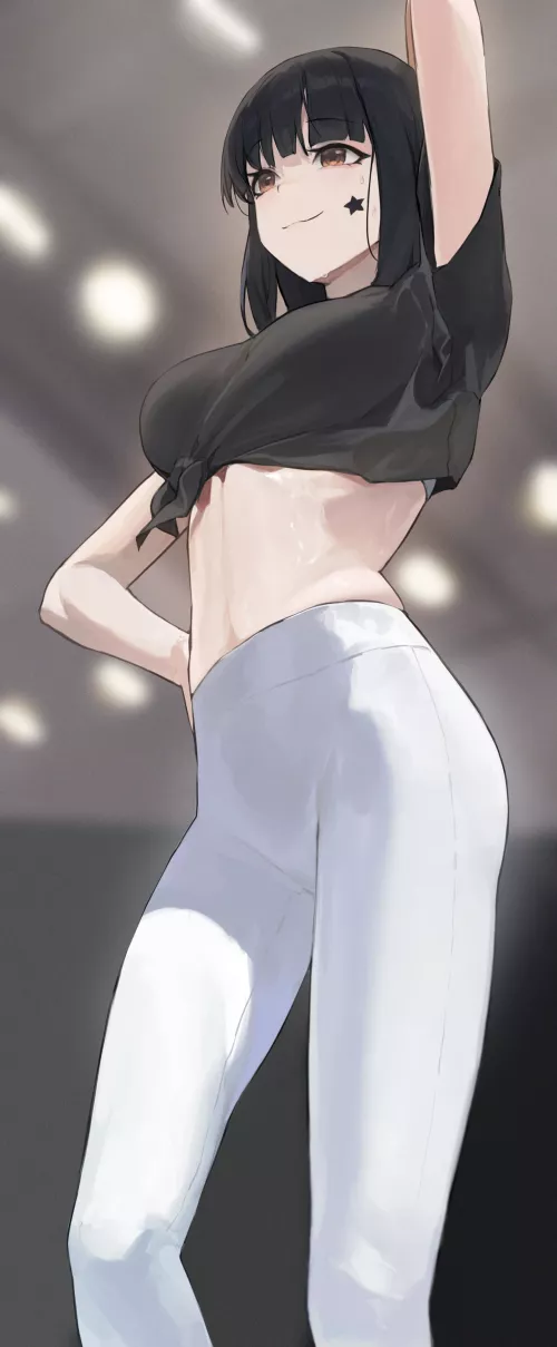 Tight Yoga Pants by CheetahSperm18