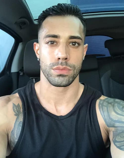 Who wants to ride with me? 😅 by TattooedMuscled