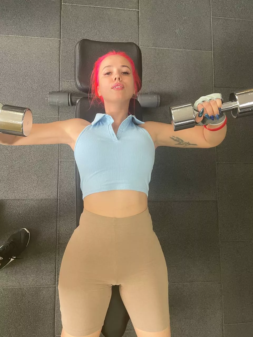Working out posted by CharmingMistress