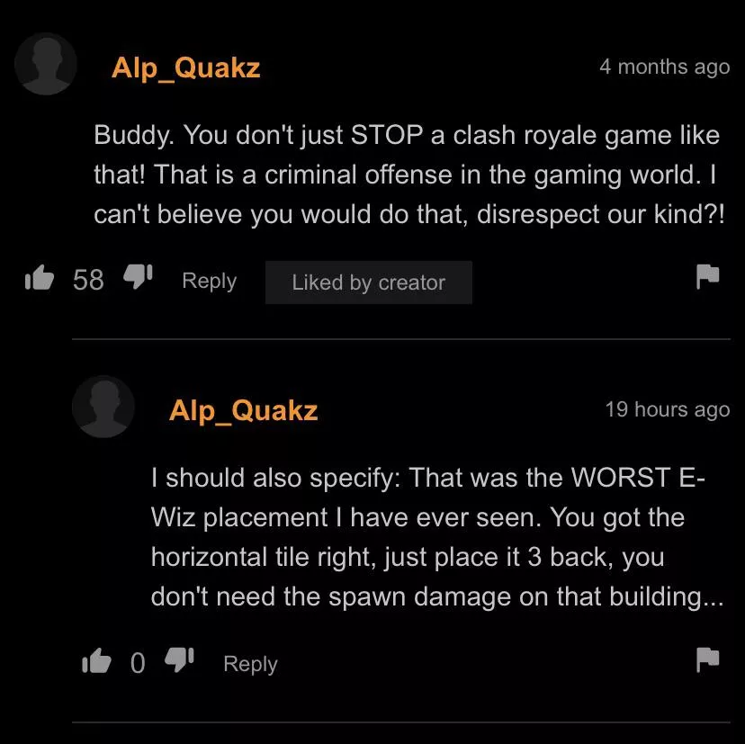 Clash Royale must be taken seriously posted by RSlashLazy