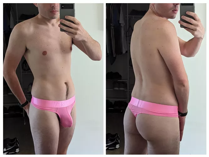 Hot pink thong by KinkyDadsOF