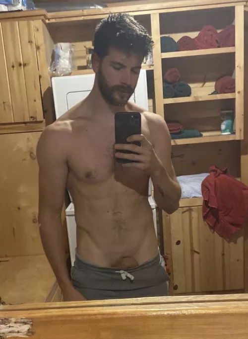 If we were stuck in a cabin together and you found out I had 9 inches, what would you do first? by cps994