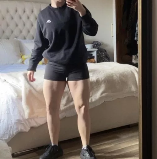 Kick-boxer thighs ☺️ by Limp-Vanilla-6682