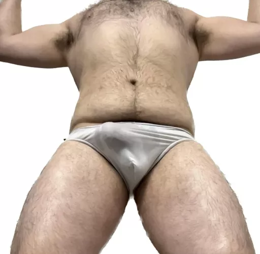 Making sure I’m showing off my pits in this white speedo for you 😜 by throwawaydickaway