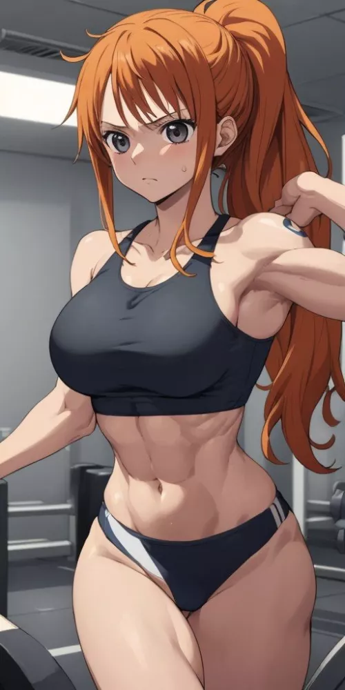 Nami gym 🔥 by The-winner3940