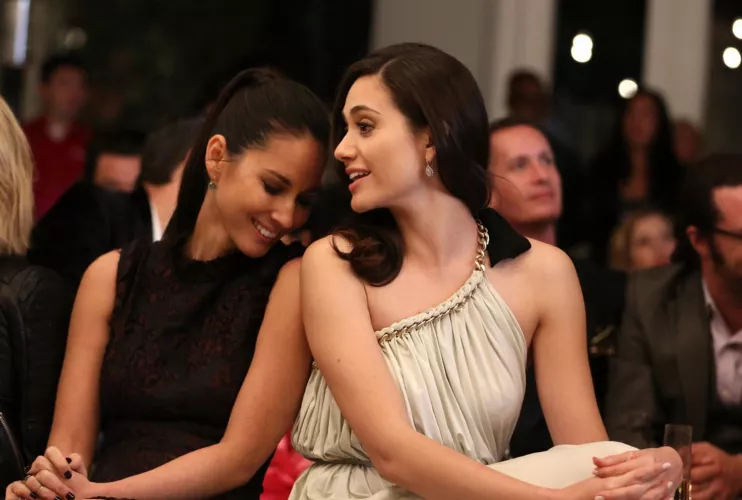 Olivia Munn and Emmy Rossum by Askewflour