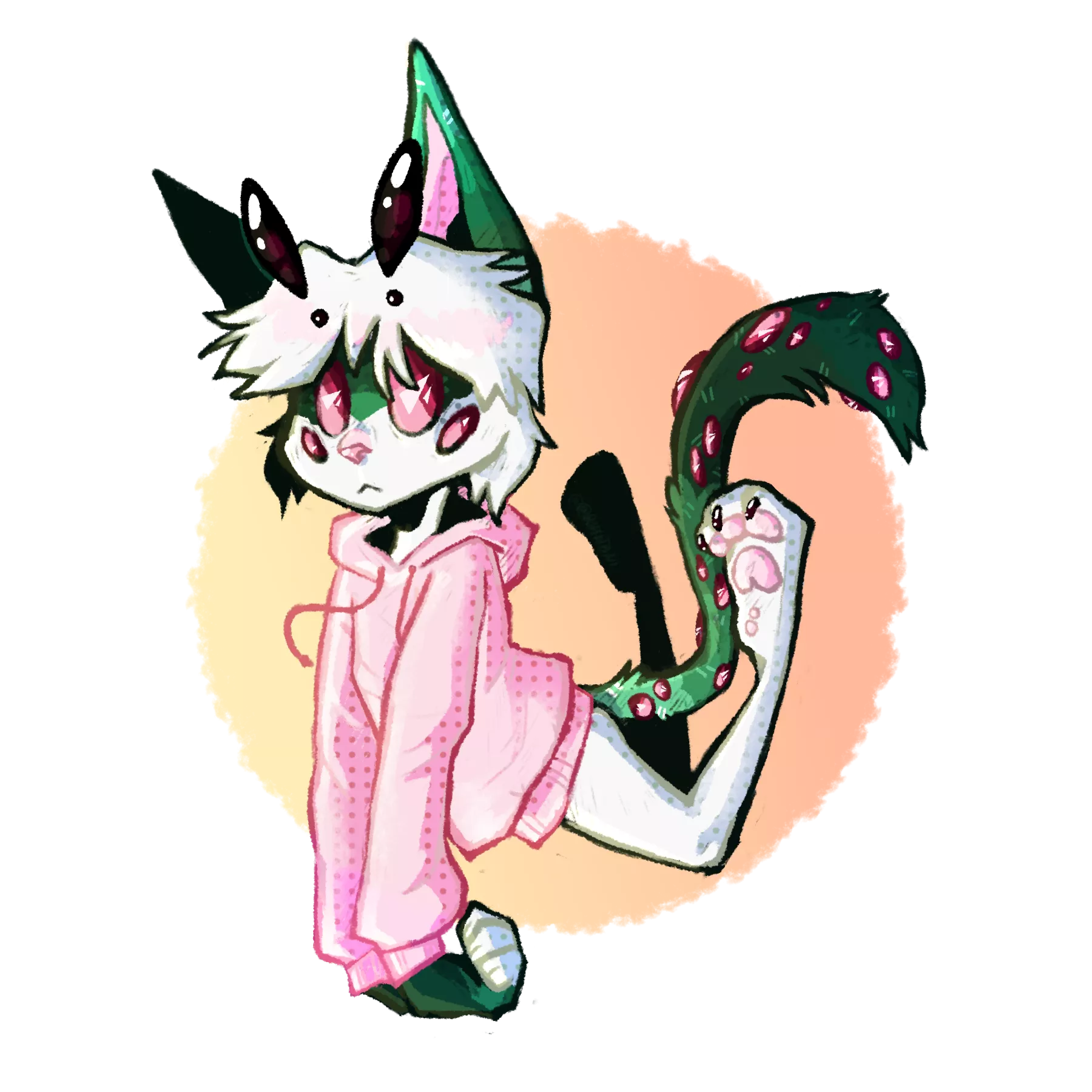 Some oc I drew for fun (art by me) posted by JumpingSpiderPerson