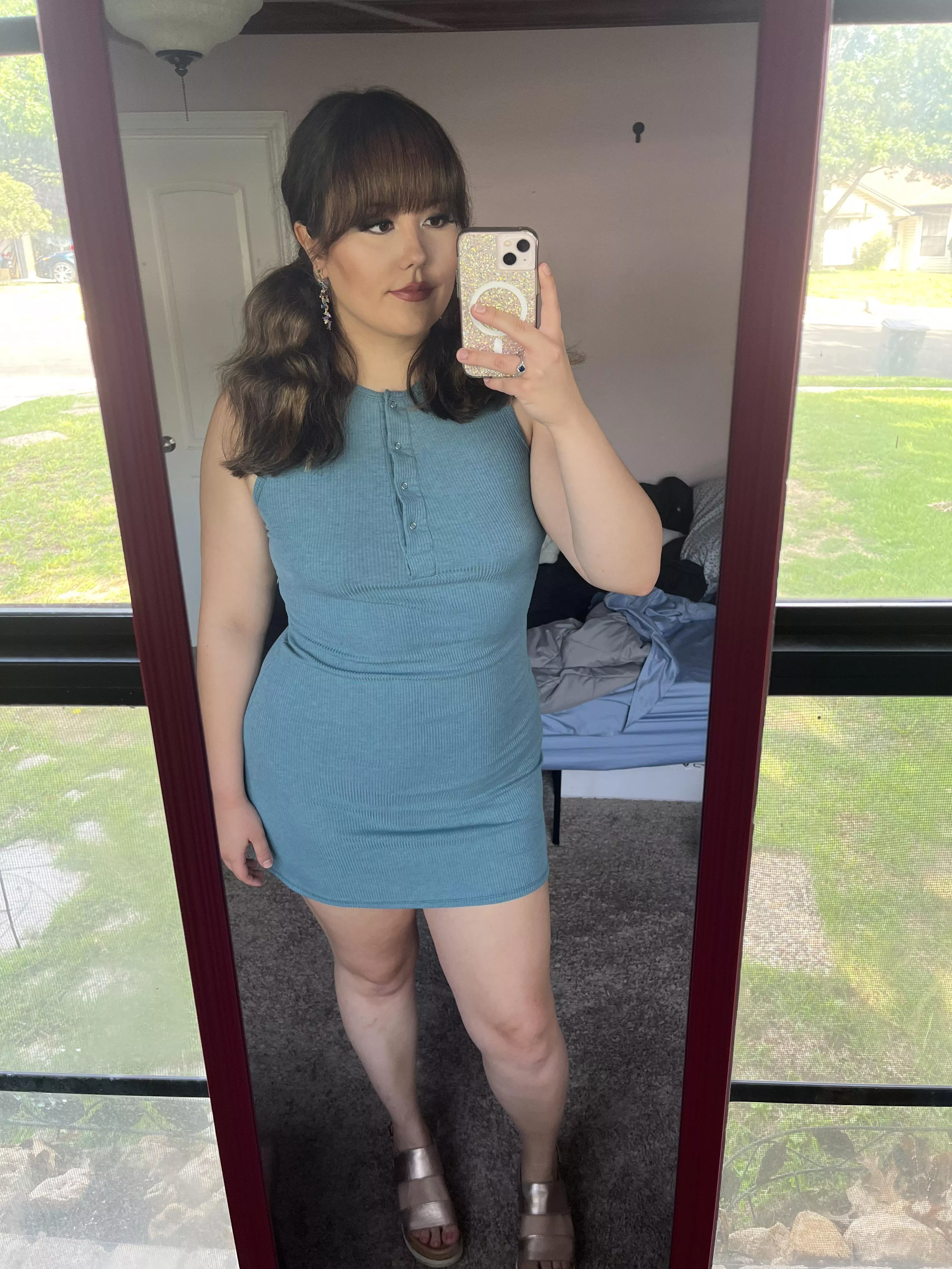 Starting to feel more confident about wearing dresses :) posted by floozyfaye