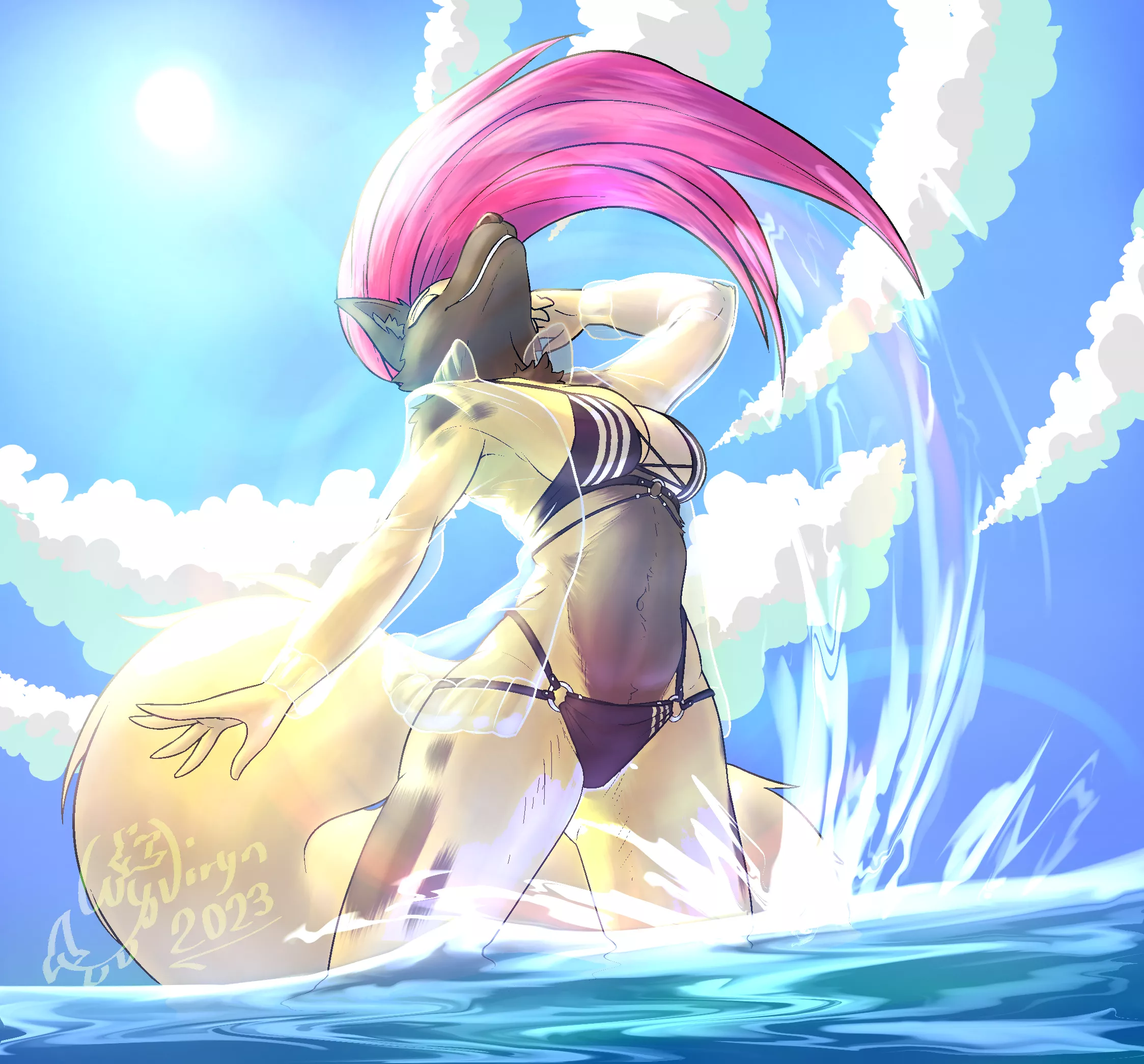 Summer Vibes~ [Art by me!] posted by Wyviryn