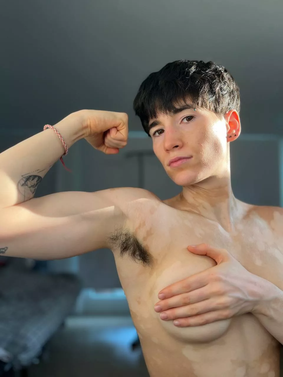 Sweaty 🥵 posted by yourvitiligogirl