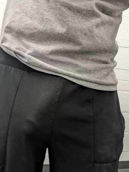 Think anyone at the gym noticed? by Bookwithabeard