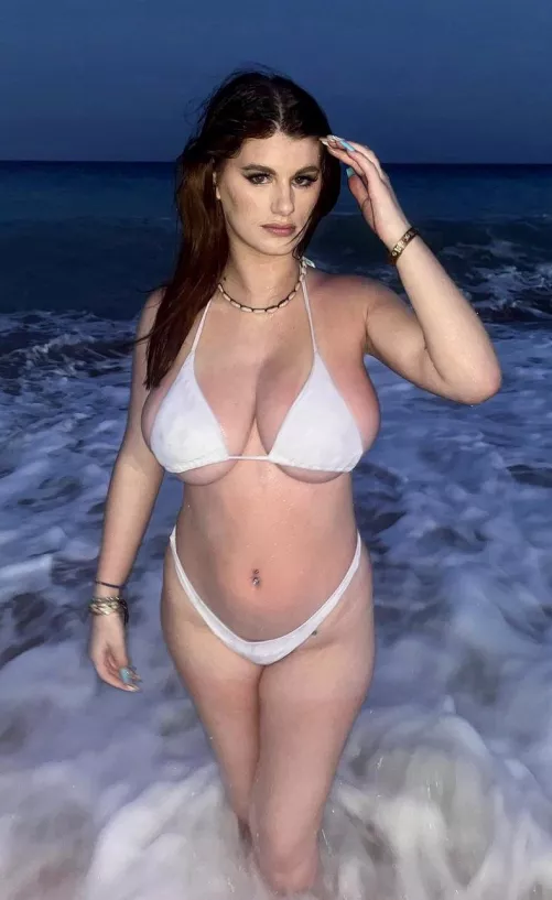 White bikini by Lonkane