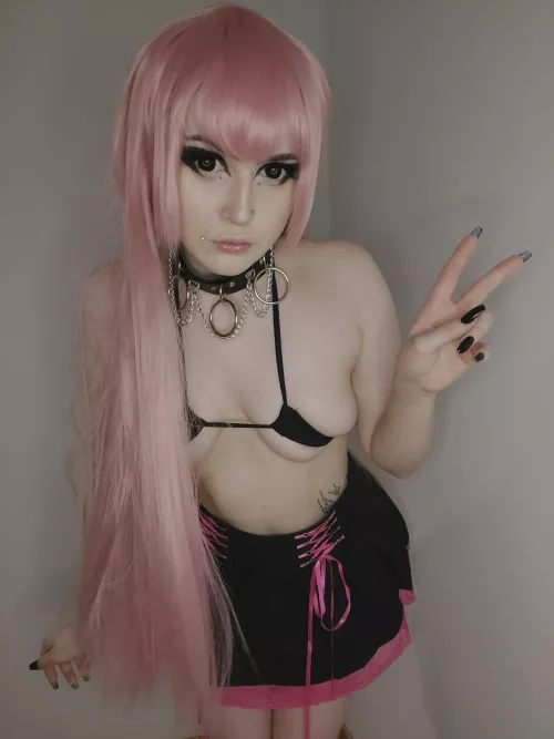 Would you still go play pokemon go with me if I showed up like this? [Enby] by devinebaby69