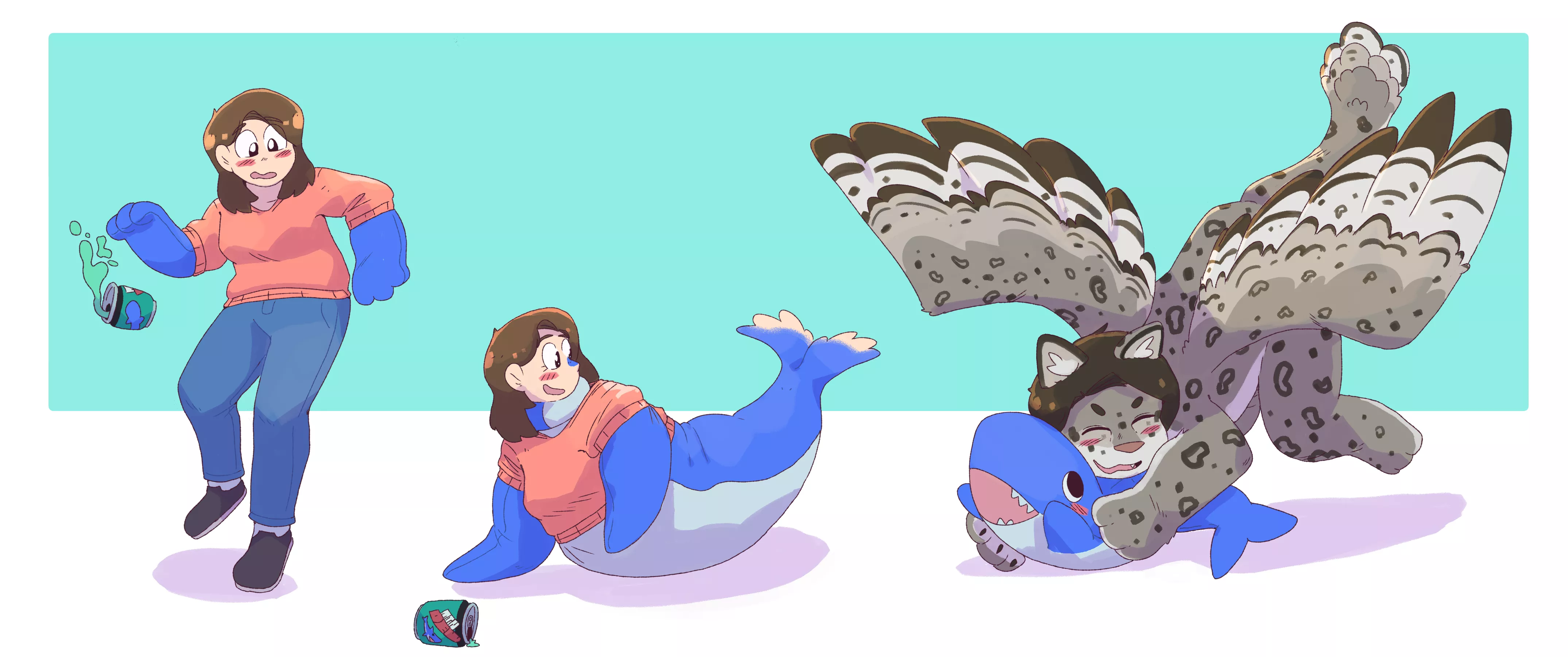 Blahaj Blast by DonDeDun posted by Princess_Viola