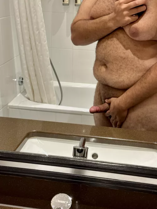 Checked into my hotel room and took my clothes off by CanalOrange