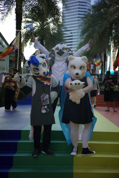 Cute Furs At Pride~ by HiyaBaileyBear