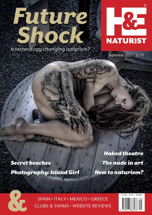 H&E Naturist September 2023 Edition: Future Shock by NaturismNudismNet