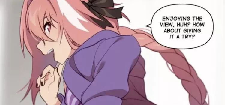 LF Color Source: “Enjoing the view, huh? How about giving it a try?” Astolfo posted by _SendDickPics_