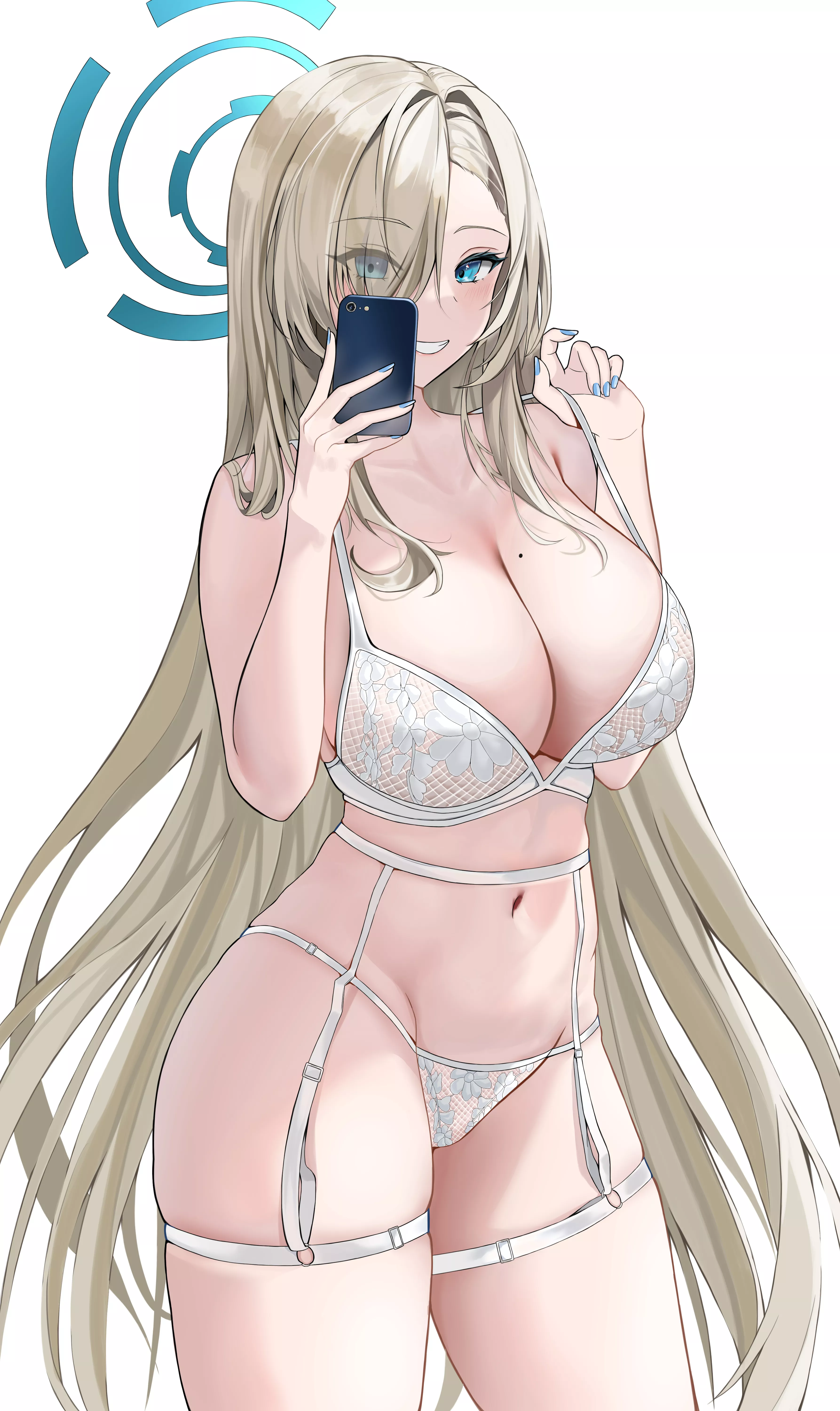 Lingerie Asuna Thighs [Blue Archive] posted by ArmorXIII