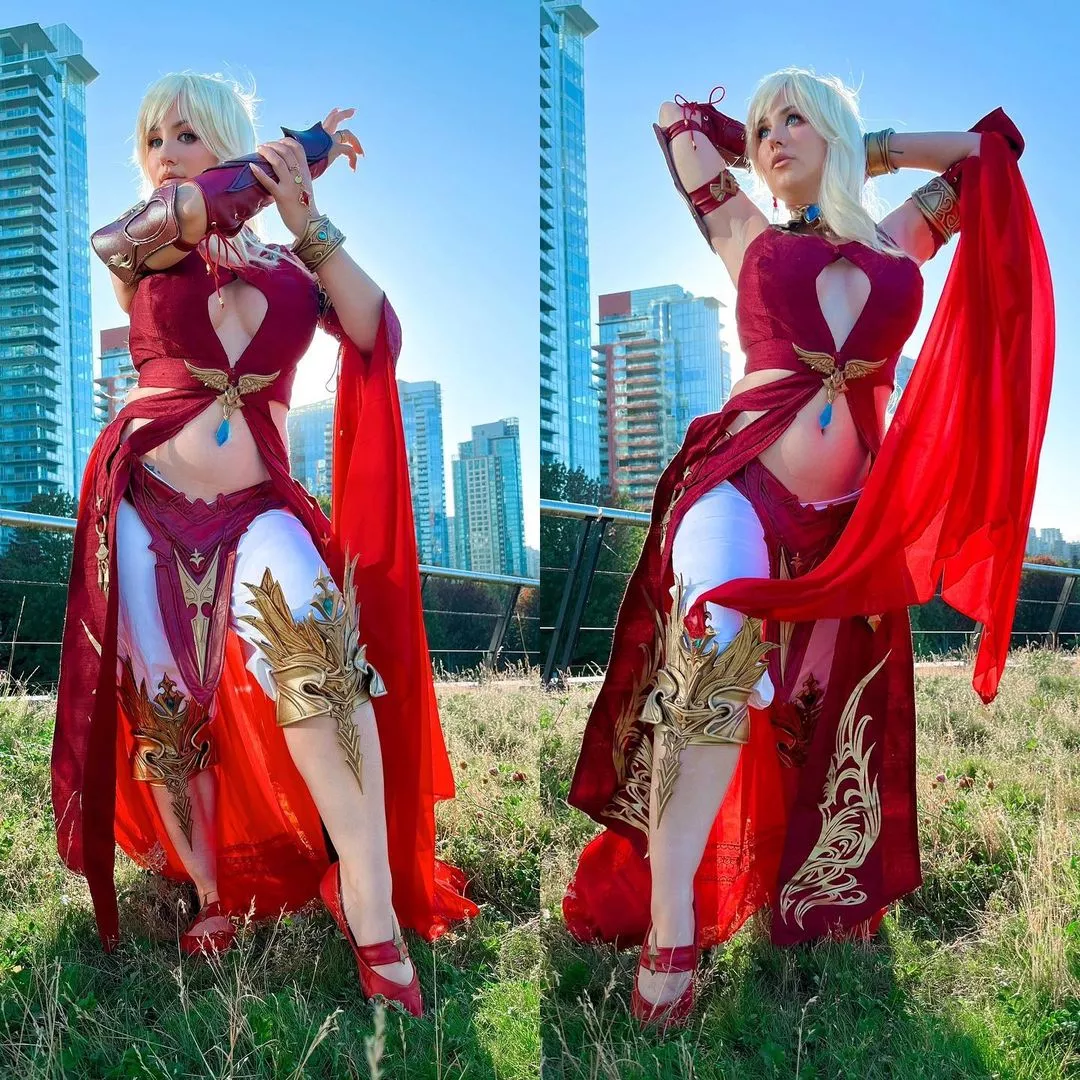 Maru assumed the role of Lyse Cosplay for a brief 2-hour period ! posted by newbornwell146