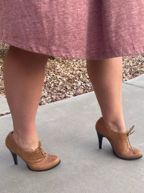 Oxford heels 📚 👩‍🏫 (Aldo) by AZ_Heel7Wife