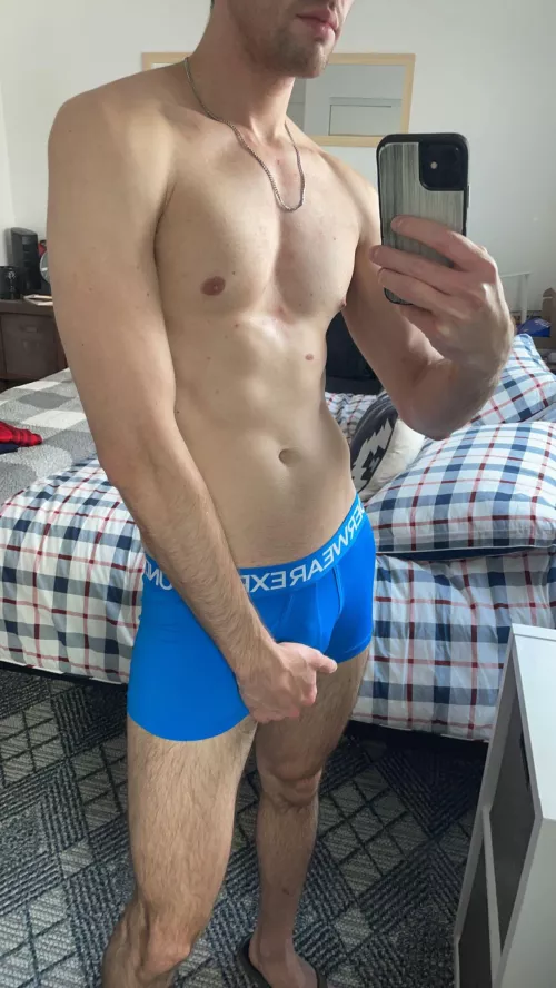 Pop of blue for you by garoge10