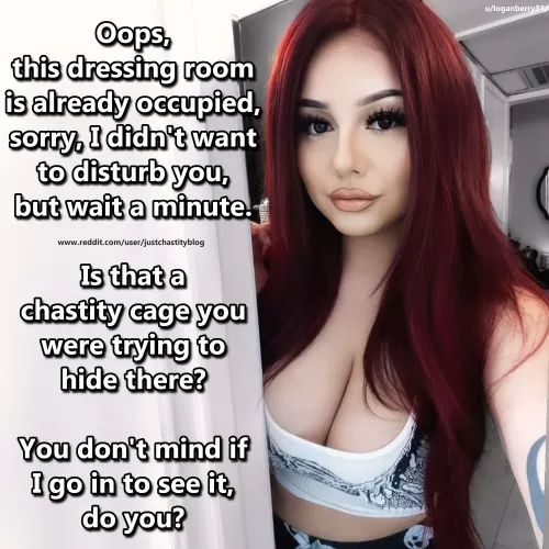 Spotted by justchastityblog