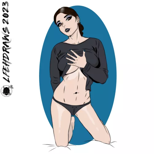 Tai Tai poses for me (IG: LFEHDRAWS2) OC by Pitiful_Morning199