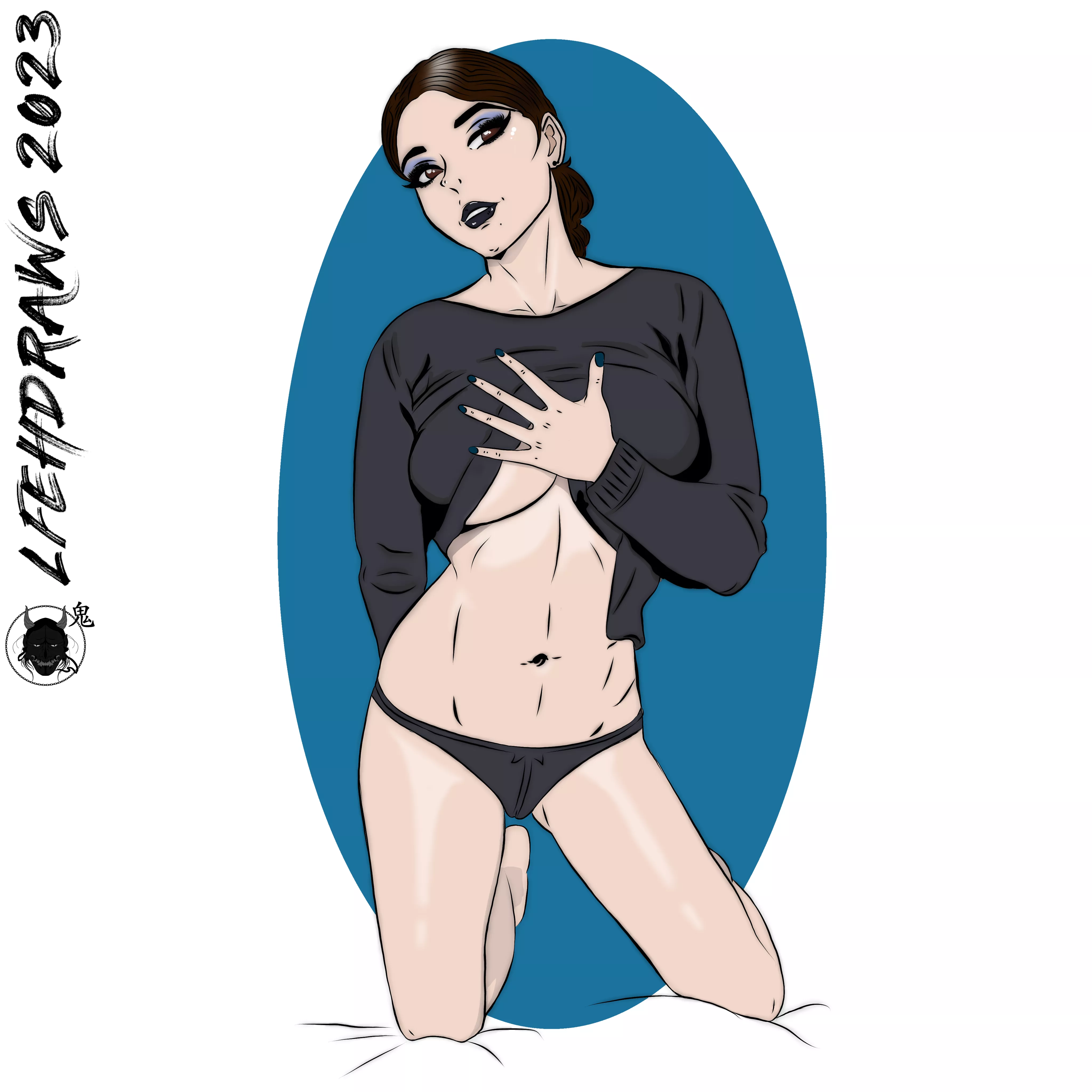 Tai Tai poses for me (IG: LFEHDRAWS2) OC posted by Pitiful_Morning199