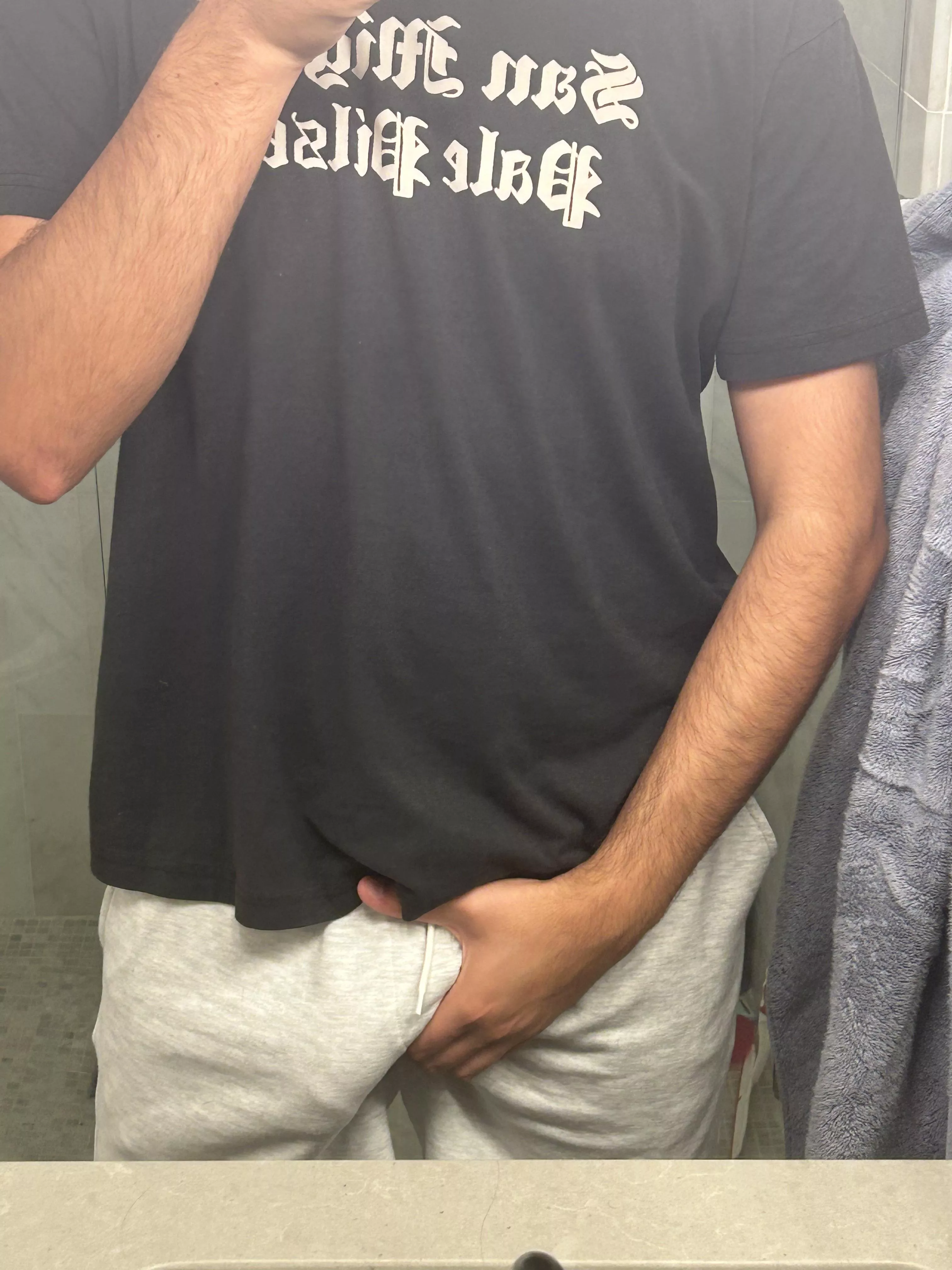 Wonder if anyone could tell I was freeballing today posted by diegoishome