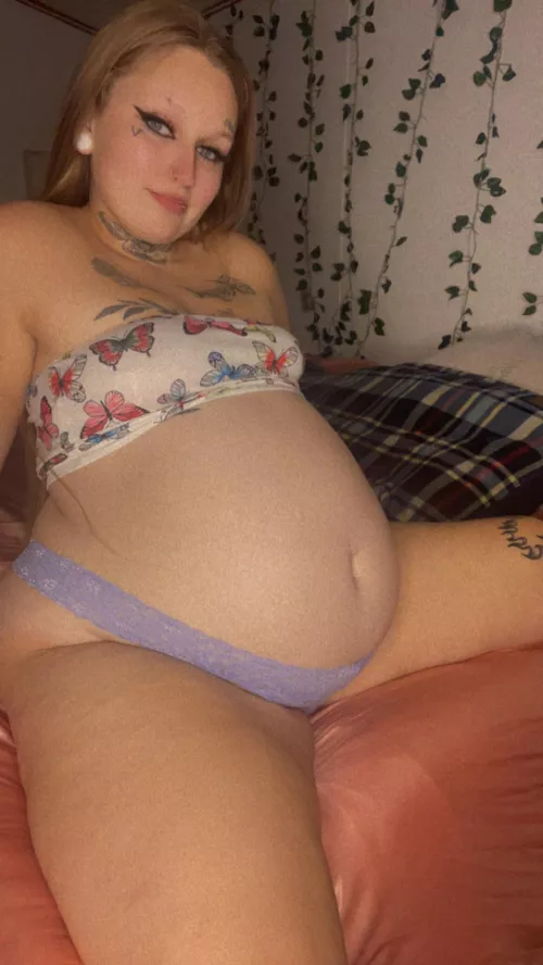 30 weeks with baby #4. Can’t wait to make another 💛 by EarthAngel4499