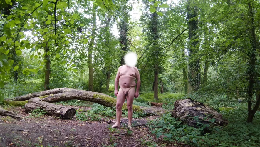 A naked stroll around the woodland by Green-Web-816