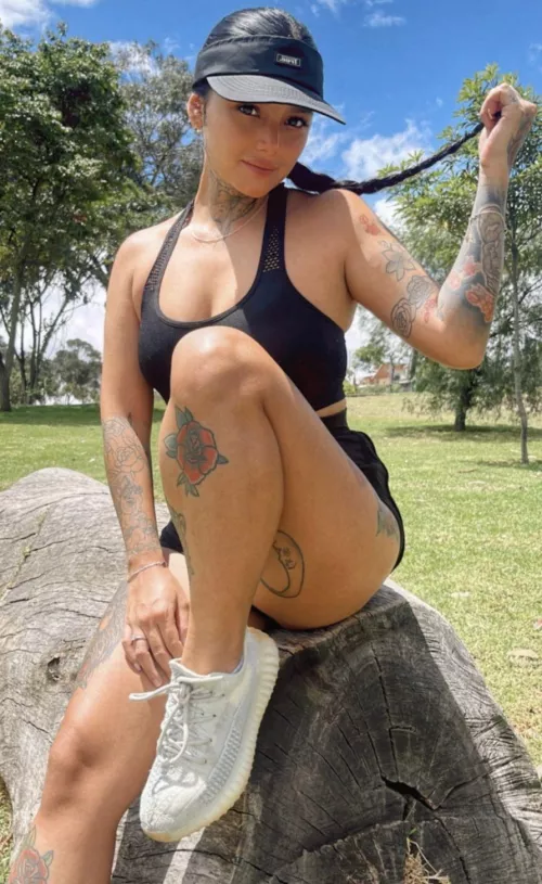 Had an amazing run & calisthenics workout at the park today by SucculentHand