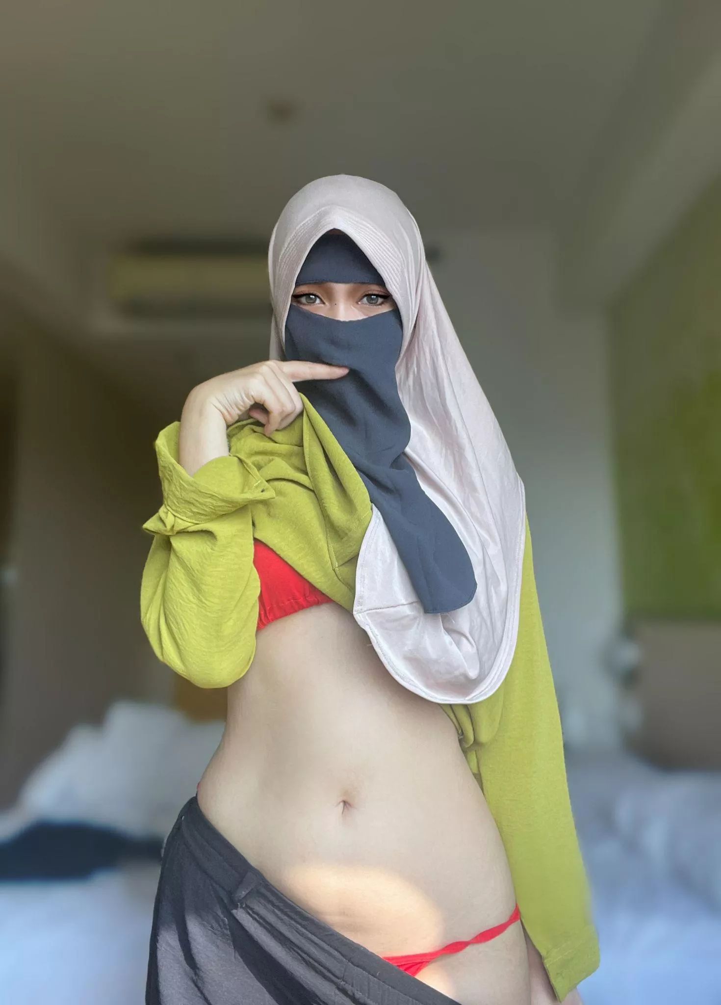 I prefer pulling and grabbing them. posted by outfittrivial