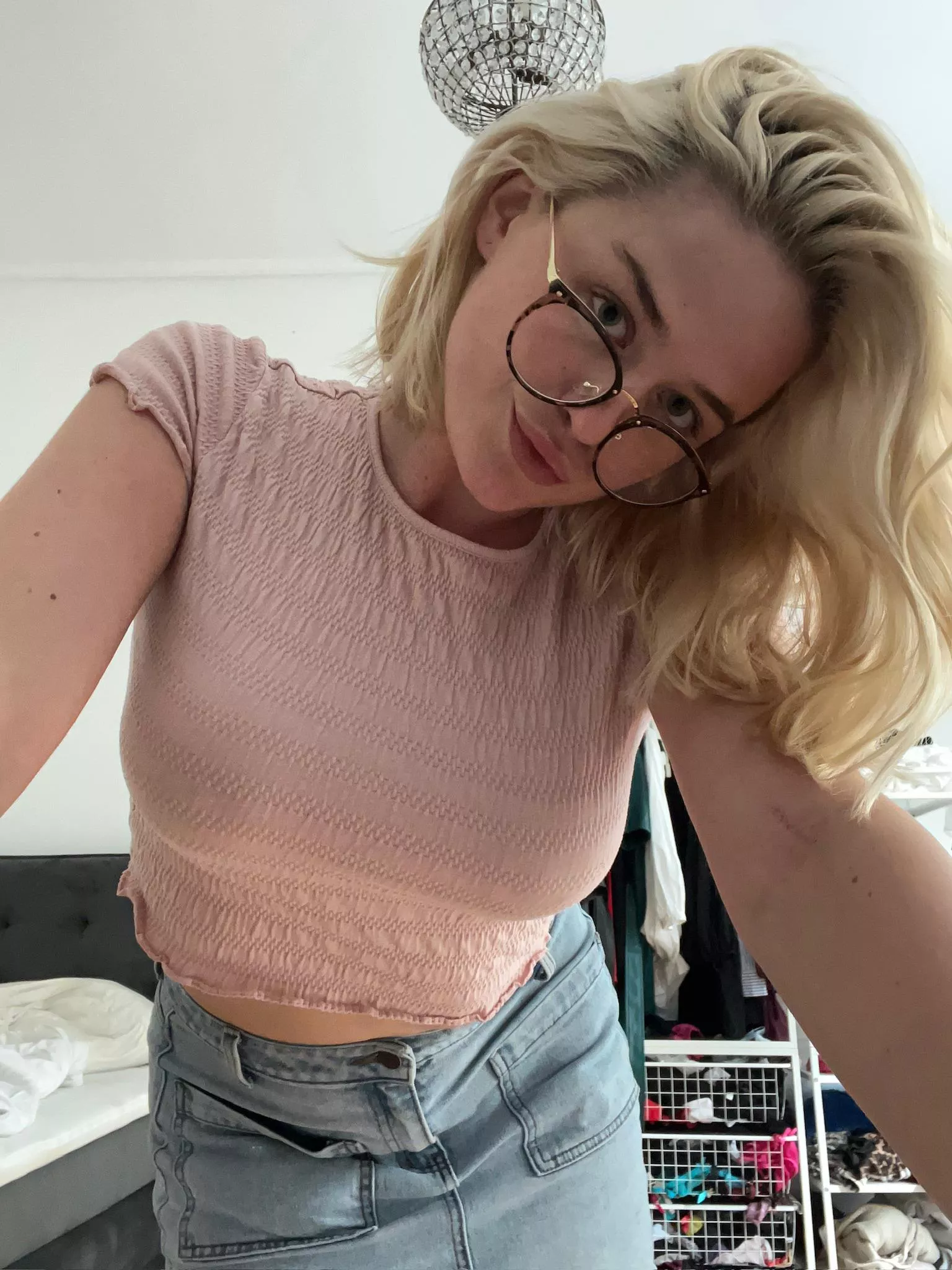 My glasses will protect me from your loaded gun;) posted by earn_hisher_keep