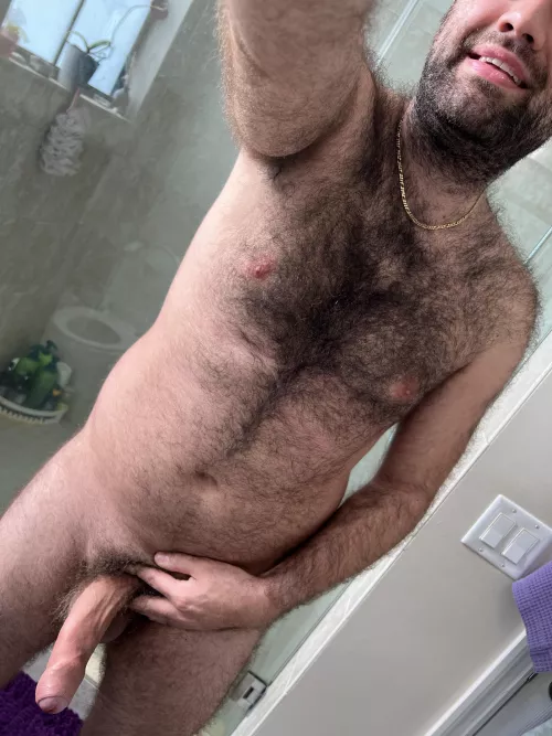 My typical morning wood. Would love if someone could wake me up with my cock in their mouth. by Anonymity2594