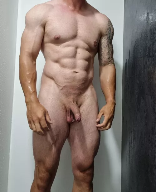 Post workout shower by GymTradie