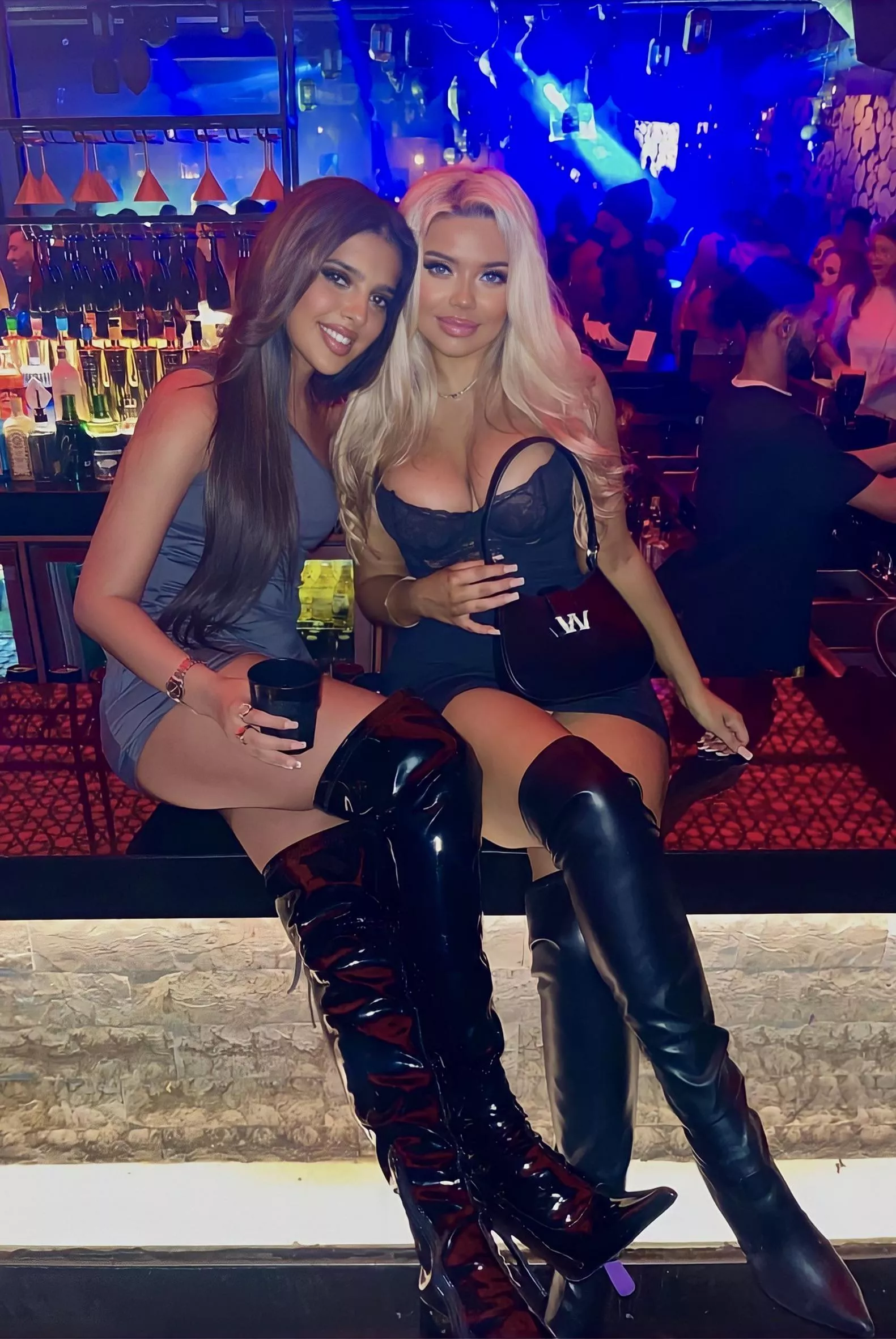 Rianna and her chav mate posted by Trapped2Life