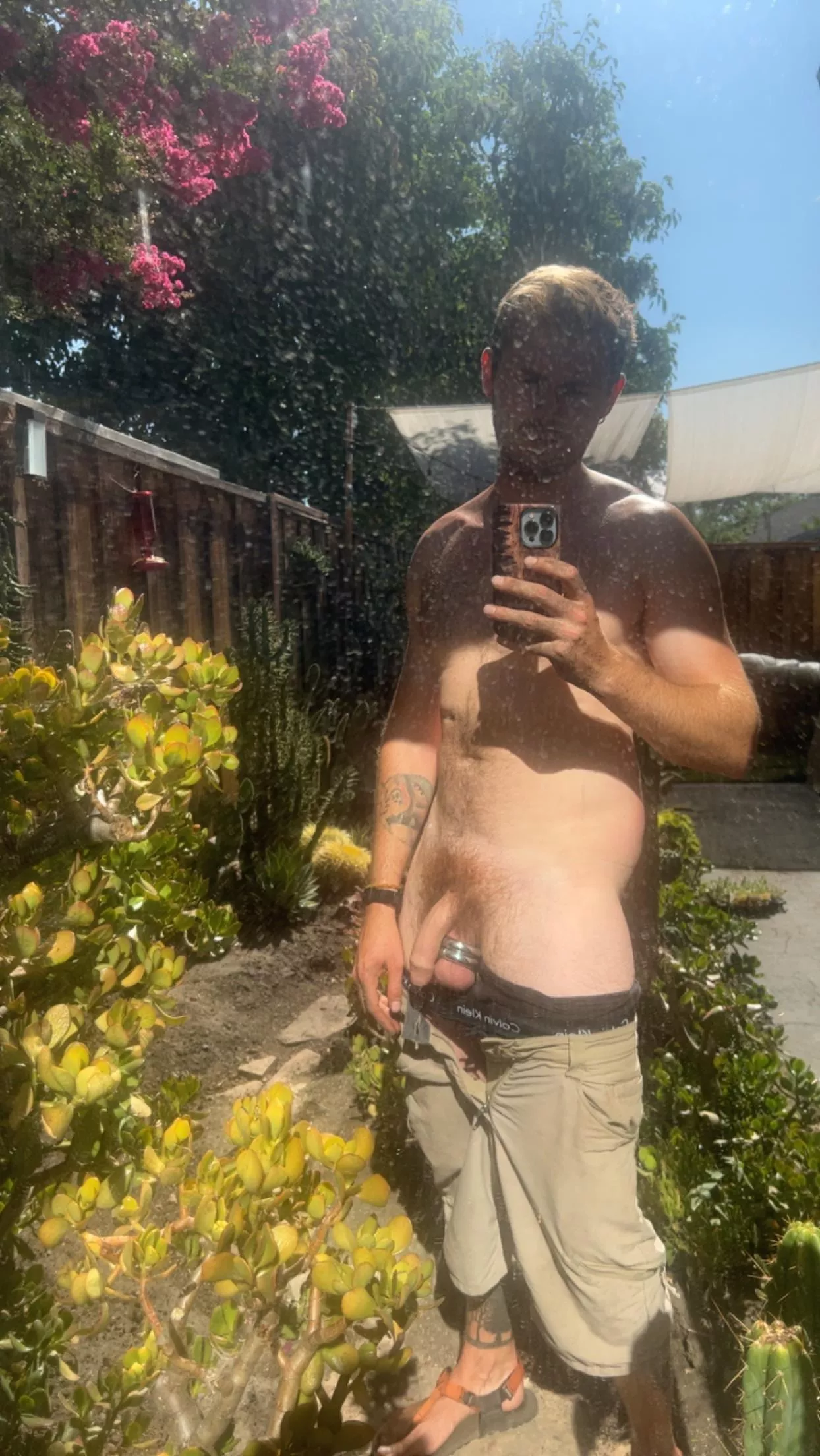 Suck me in the garden? posted by Mastercolt