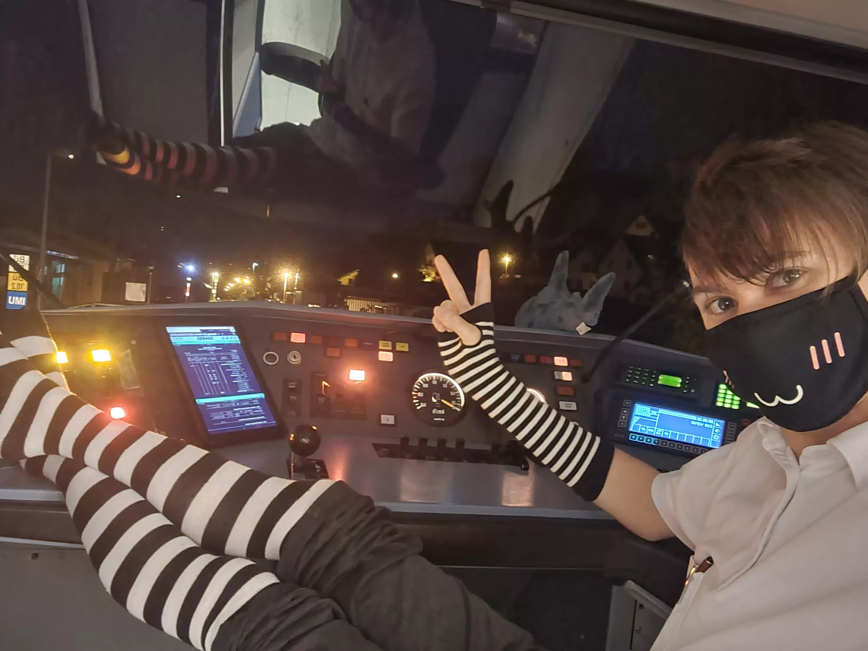 The one and only femboy train driver hehe posted by EastDifficulty4605